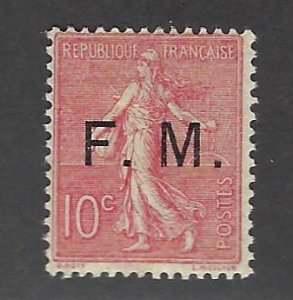 France SC M4 Mint F-VF hr SCV$30.00...Nice Stamps!