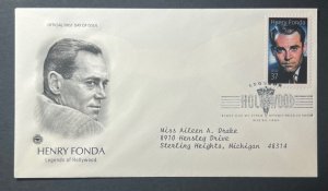 HENRY FONDA MAY 20 2005 BEVERLY HILLS CA ARTCRAFT FIRST DAY COVER (FDC)