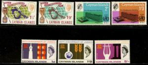 CAYMAN IS. Sc#97-9,112-3,150,168-73,176-88 1937-1966 Twelve Complete Sets OG MLH