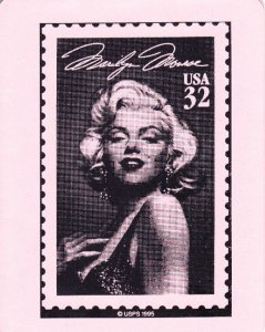 USPS Planet Hollywood Uo 1st Day Ceremony Invitation #2967 Marilyn 1995 MN