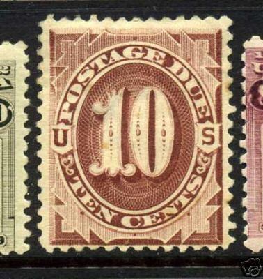 Scott #J19 Postage Due Unused Stamp (Stock #J19-12)