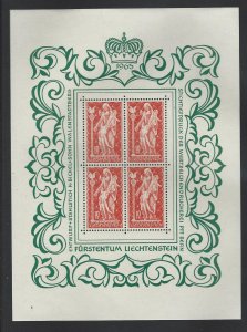 Liechtenstein  sheet mnh sc 395