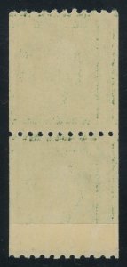 USA 441 - Flat Plate coil - XF Mint never hinged paste-up pair