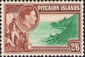 Pitcarin Islands 2/6 SG8 Sc 108 MH 1940