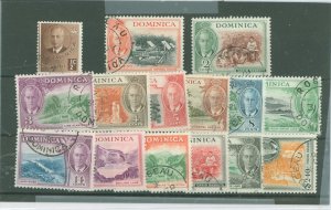 Dominica #123-136 Used Single (Complete Set) (King)