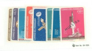 Paraguay #814-821 Mint (NH) Single (Complete Set)