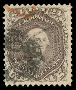 momen: US Stamps #70 Used VF/XF PSE Cert