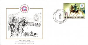 Worldwide First Day Cover, Americana, Upper Volta