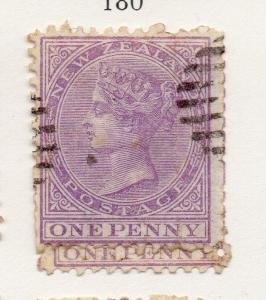 New Zealand 1874-78 Early Issue Fine Used 1d. 200224