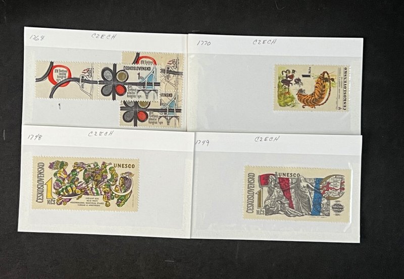 Russia Collection on Dealer Cards, identified by Scott# ZAYIX 0825G3869