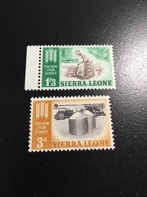 Sierra Leone sc 240-241 MNH comp set