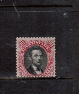 USA #122 Mint Fine - Very Fine Full Original Gum **With Certificate**