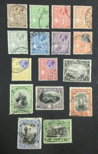 MOMEN: MALTA SG #157-171 1926-7 USED £300+ LOT #62399