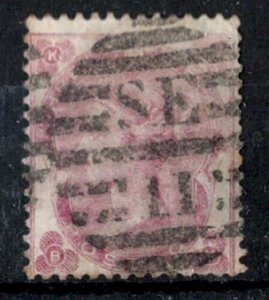 GB 1862 3d pale carmine-rose sg77 gu, SE/11 numeral cat £350