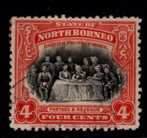 North Borneo Scott 170 perf 12.5 Used stamp