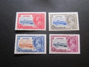 Antigua 1935 Sc 77-8 Silver jubilee set MH