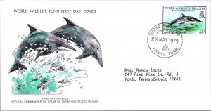 Turks & Caicos Is., Worldwide First Day Cover, Marine Life