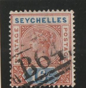 Seychelles  Scott#  12a  Used