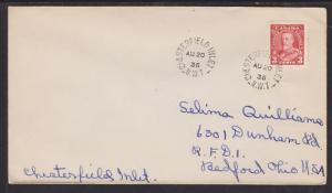 Canada Sc 219 on 1936 Chesterfield Inlet Nascopie Cover