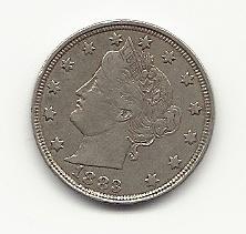 1883 Liberty Head Nickel (VF-20)