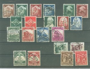Germany #448-68  Single (Complete Set)