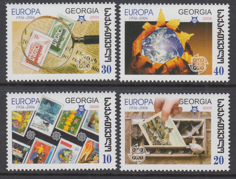 Georgia 390-393 MNH VF