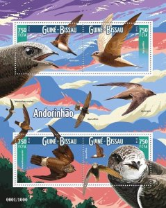 [950 17]- YEAR 2015 - GUINEA BISSAU  - SWIFTS        4V   complet set  MNH/**