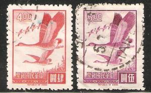 China Set of two  Flying Geese