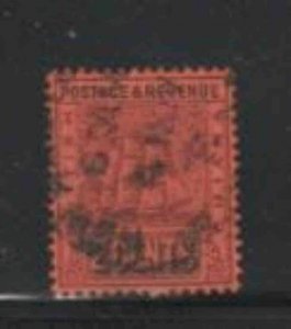 BRITISH GUINEA #134 1889 2c SEAL OF COLONY F-VF USED a