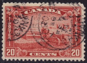 Canada - 1930 - Scott #175 - used - Harvesting Wheat
