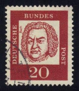 Germany #829 Johann Sebastian Bach; Used