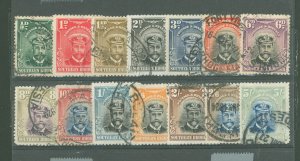 Southern Rhodesia #1-14  Single (Complete Set)