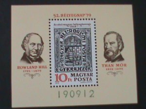 ​HUNGARY-1978-SC# 2607-STAMP DAY-UNOFFICIAL STAMP-1848- MNH -S/S- VERY FIND