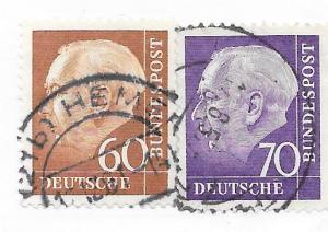 Germany#758-759  (U) CV$0.90