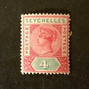 Seychelles Scott #4 hinged