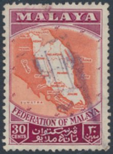 Federation  of Malaya  SC# 83 Used  see details & scans