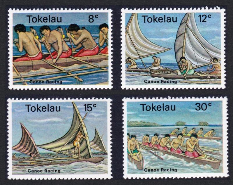 Tokelau Canoe Racing 4v SG#65-68 SC#65-68