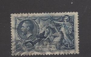 Great Britain, 224, Britannia Type Rules the Waves Single, Used