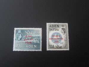 Aden 1959 Sc 63-4 MNH