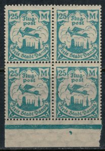 Danzig #C14* NH  Block of 4  CV $7.65+