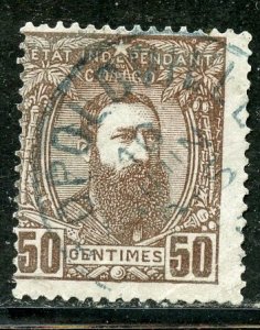 Belgium Congo # 9, Used.