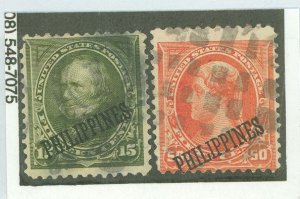 Philippines #218-219 Used Single