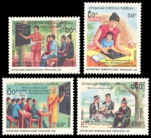 Laos 1990 Scott #1005-1008 Mint Never Hinged