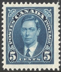 Canada SC#235 5¢ King George VI (1937) MNH