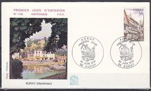 France, Scott cat. 1640. Auray Village issue. First day cover. ^