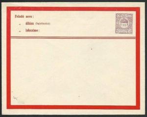 HUNGARY 35f envelope fine unused...........................................66418