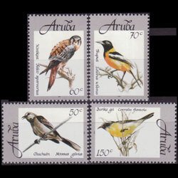 ARUBA 1998 - Scott# 162-5 Native Birds Set of 4 NH