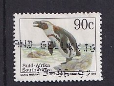 South Africa   #863  used  1993  endangered fauna  latin  90c