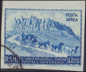 San Marino #C62b, Complete Set, 1950, Used