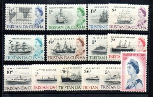 Tristan da Cunha 71-84 Set Mint never hinged